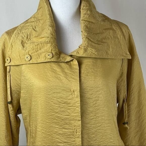 JH Collectibles Metallic Gold Party Event Date Night Jacket NWOT Size L - Picture 2 of 13